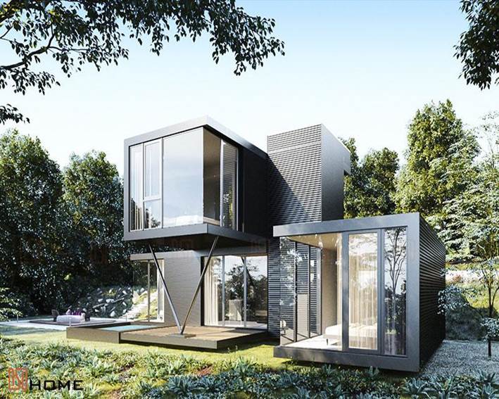 nha-lep-ghep40m2-5 Xây nhà lắp ghép 40m2 và chi phí xây dựng