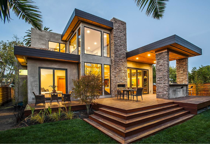 Những mẫu nhà khung thép 2 tầng đẹp và chi phí kết cấu tiền chế 2022