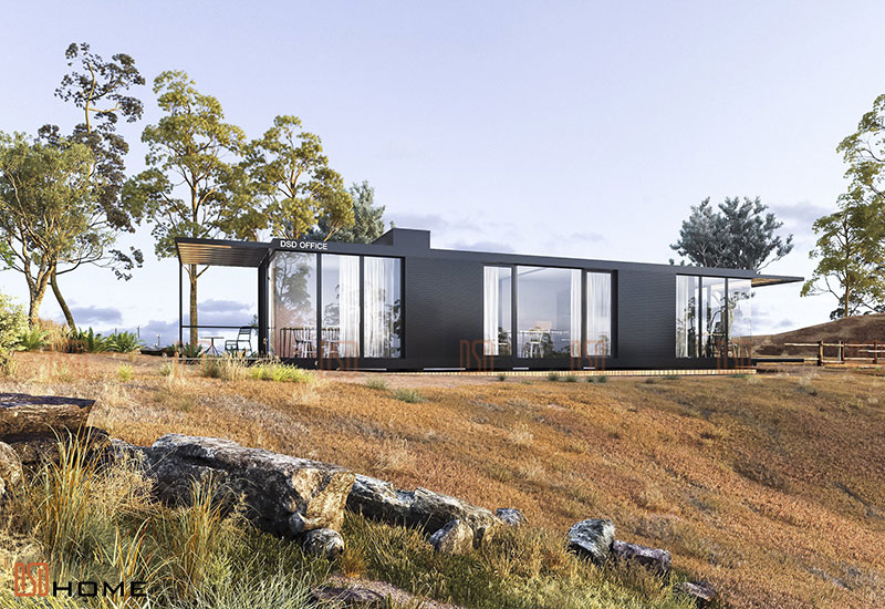 nha-tien-che-1-mai_4 Gợi Ý 10 Mẫu Nhà Tiền Chế 1 Mái Đẹp Nhất 2023