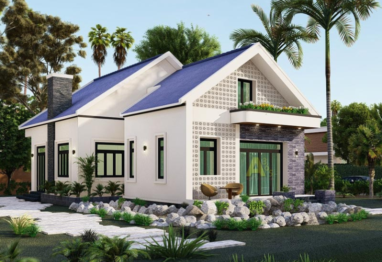 nha-tien-che-mai-thai204 10+ Mẫu Nhà Tiền Chế Mái Thái Đẹp Hiện Đại Nhất 2023