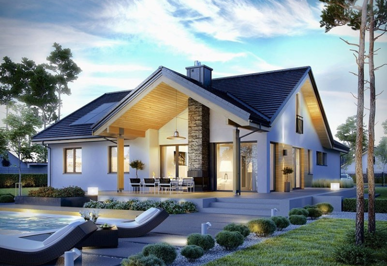 nha-tien-che-mai-thai207 10+ Mẫu Nhà Tiền Chế Mái Thái Đẹp Hiện Đại Nhất 2023