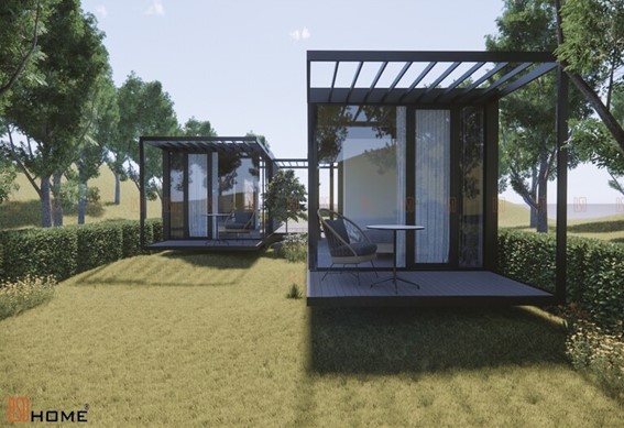 Thiết Kế Nhà Vườn Lắp Ghép Rẻ Đẹp Được Ưa Chuộng Nhất 2023