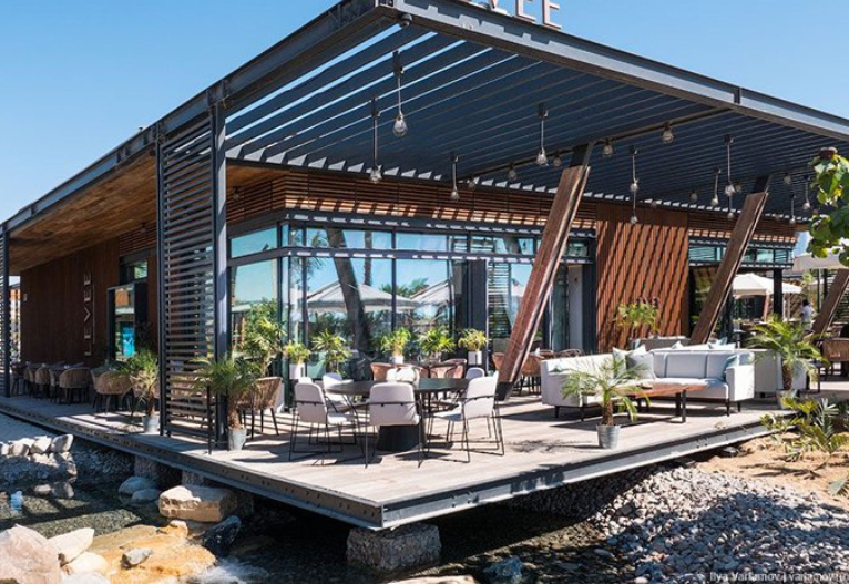 Quán cafe khung thép tiền chế - Sự lựa chọn tối ưu, hấp dẫn khách hàng