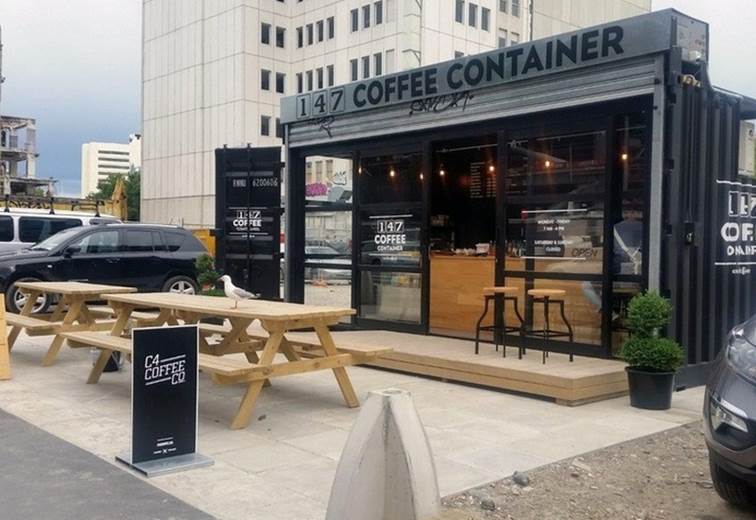 Quán cafe khung thép tiền chế - Sự lựa chọn tối ưu, hấp dẫn khách hàng