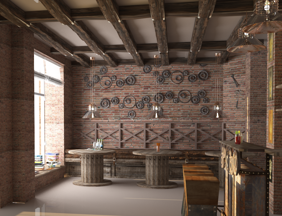 Quán cafe khung thép tiền chế - Sự lựa chọn tối ưu, hấp dẫn khách hàng