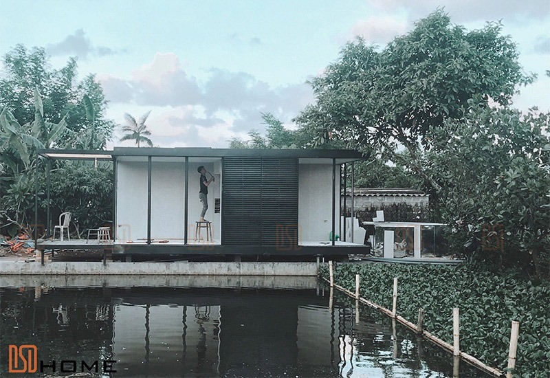 Quán cafe khung thép tiền chế - Sự lựa chọn tối ưu, hấp dẫn khách hàng