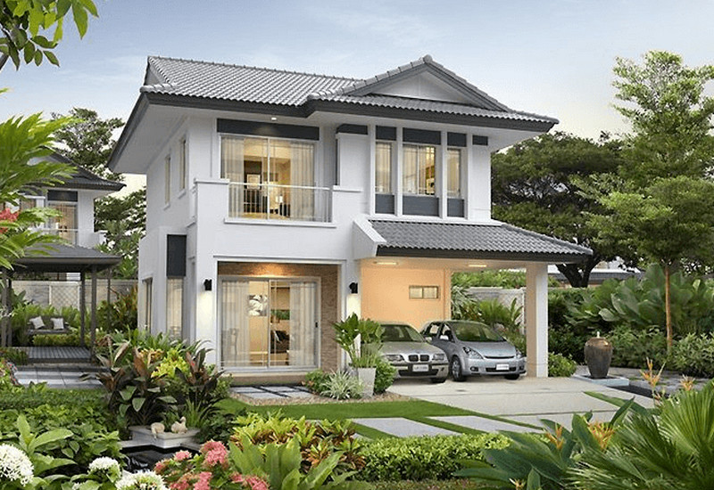 Mau biet thu nha vuon dep 2020