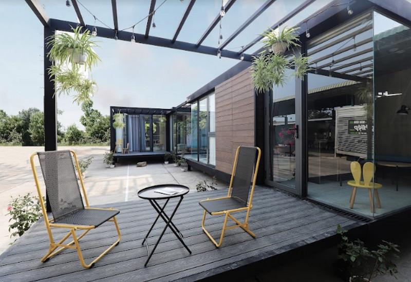 villa 1 phong ngu co be boi