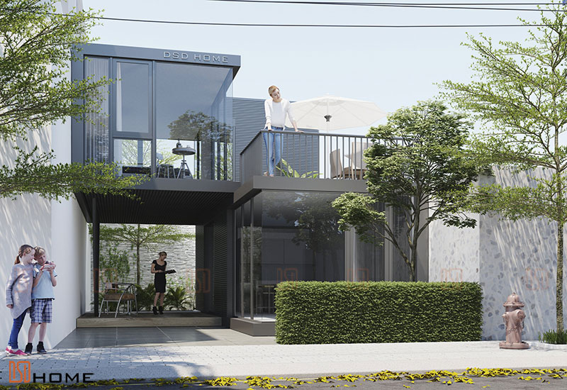 thiết kế nhà ở hiện đại dsdhome 1