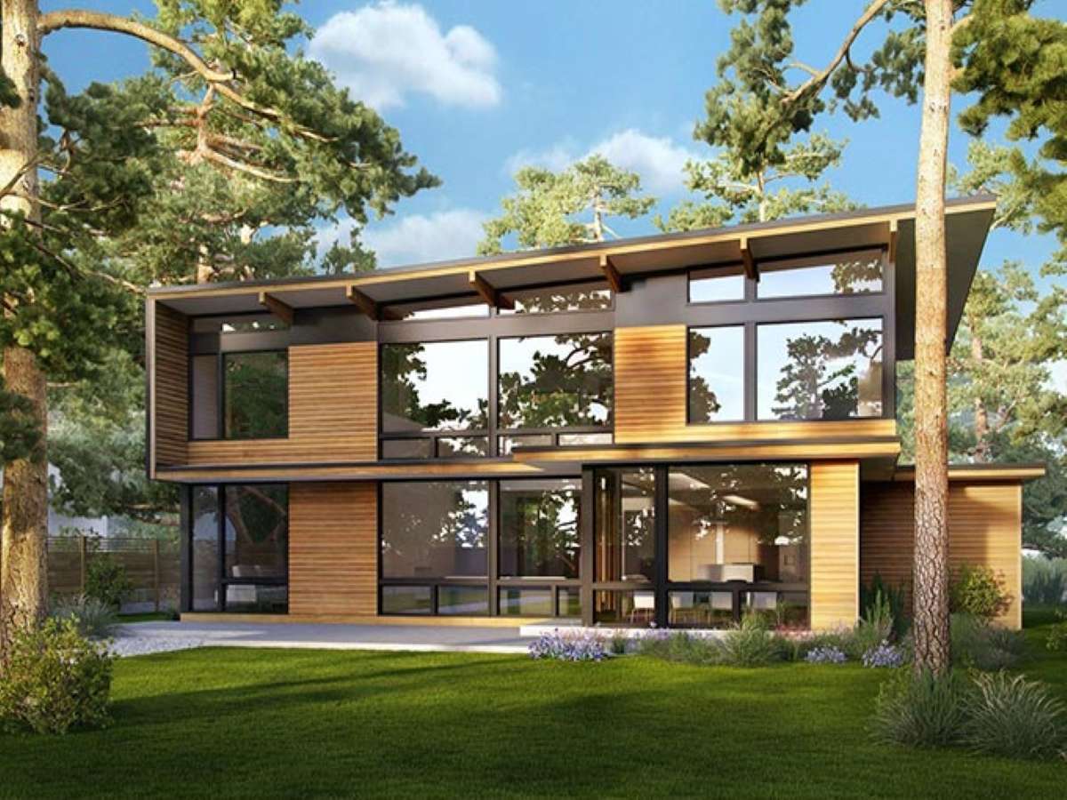 Ứng dụng Thiết kế nhà vườn hiện đại kết hợp không gian mở và cây xanh