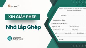 xin giấy phép nhà lắp ghép