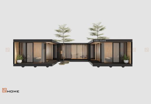 Mẫu nhà lắp ghép DSD Home double 137.4m2