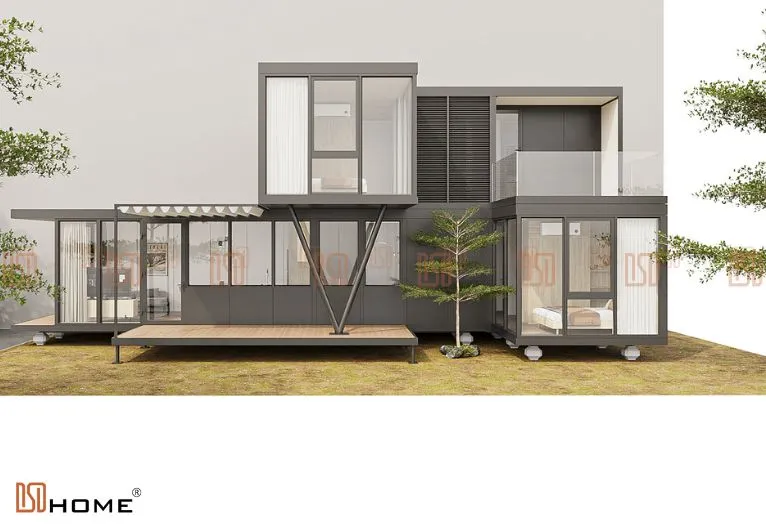 Nhà Lắp Ghép 2 Tầng Tại Huế 108m2 - Ảnh 6