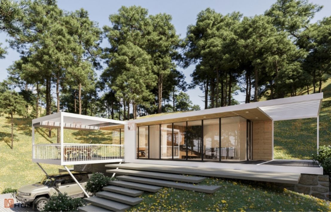 Biệt thự lắp ghép – Biểu tượng sống xanh với quy trình sản xuất module bảo vệ môi trường