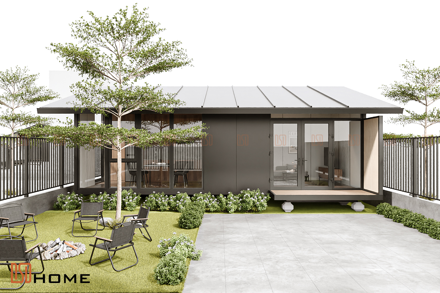 NHÀ LẮP GHÉP 39M2