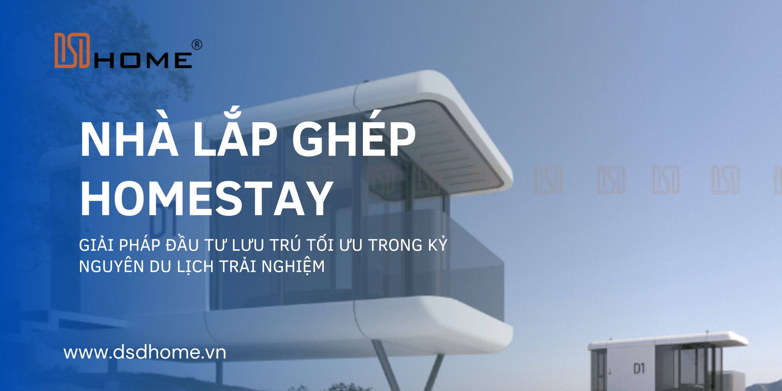Nhà lắp ghép homestay